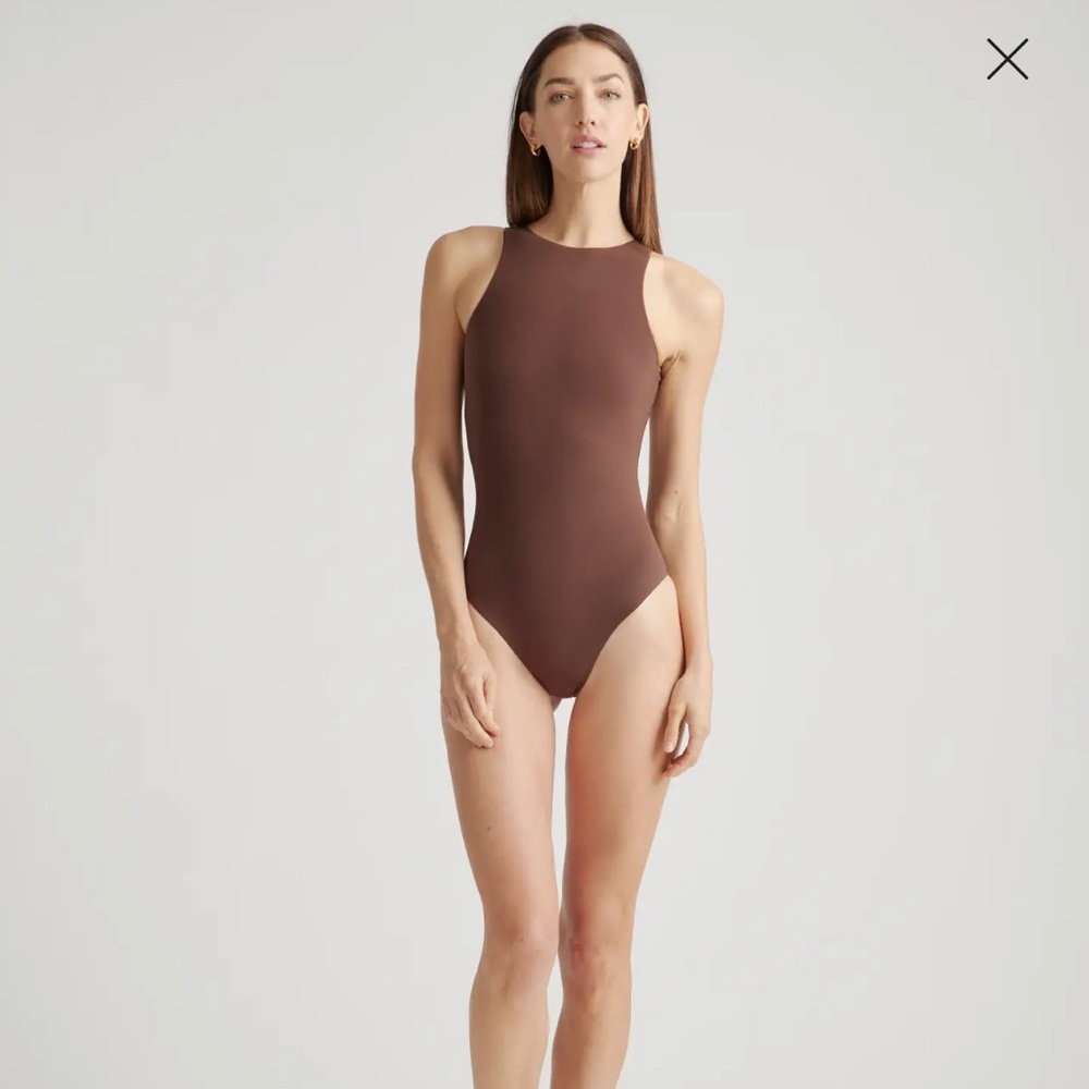 Everyday High Neck Bodysuit - Quince